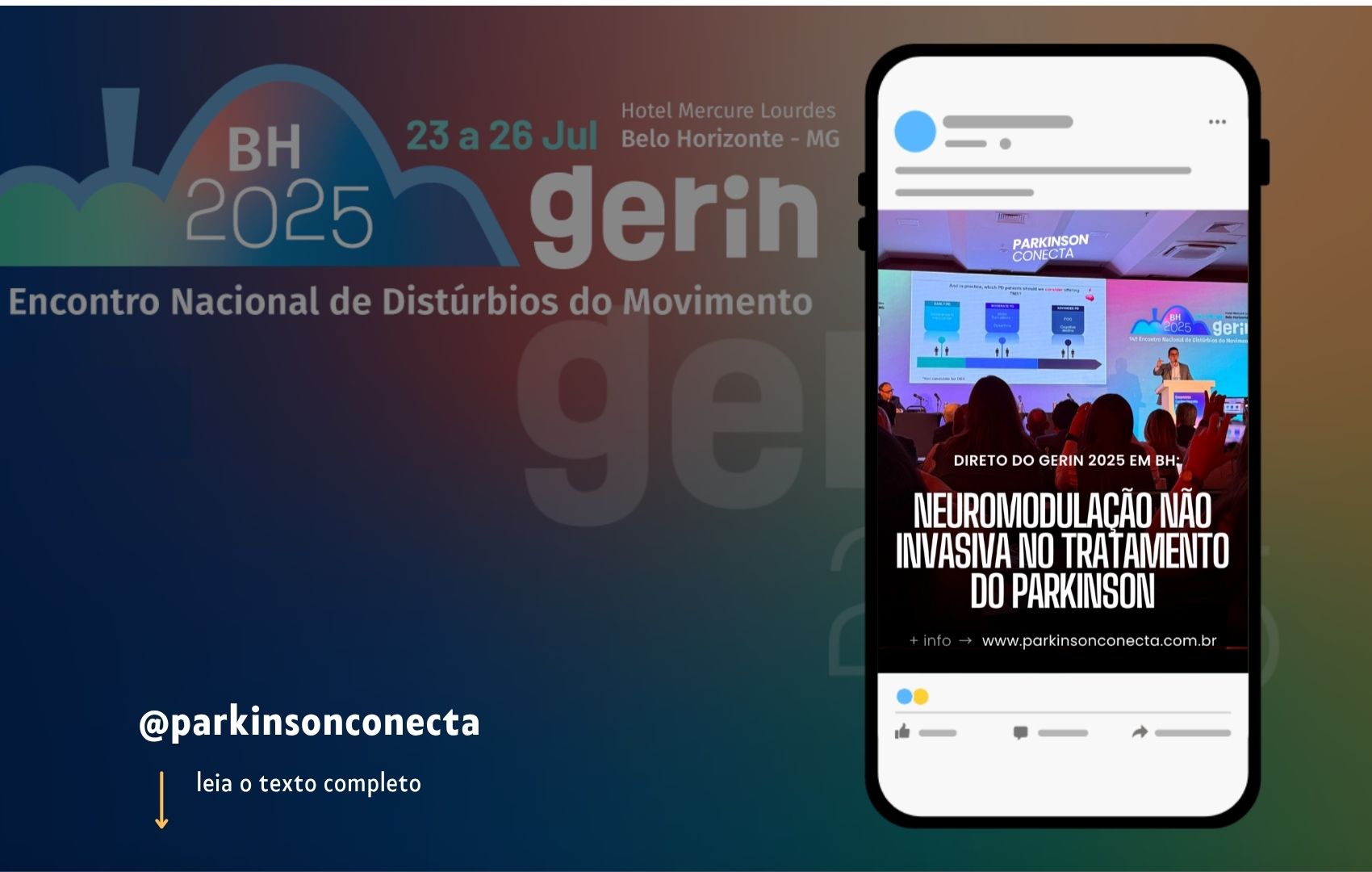 Direto do GERIN: Neuromodula��o n�o invasiva no tratamento do Parkinson.