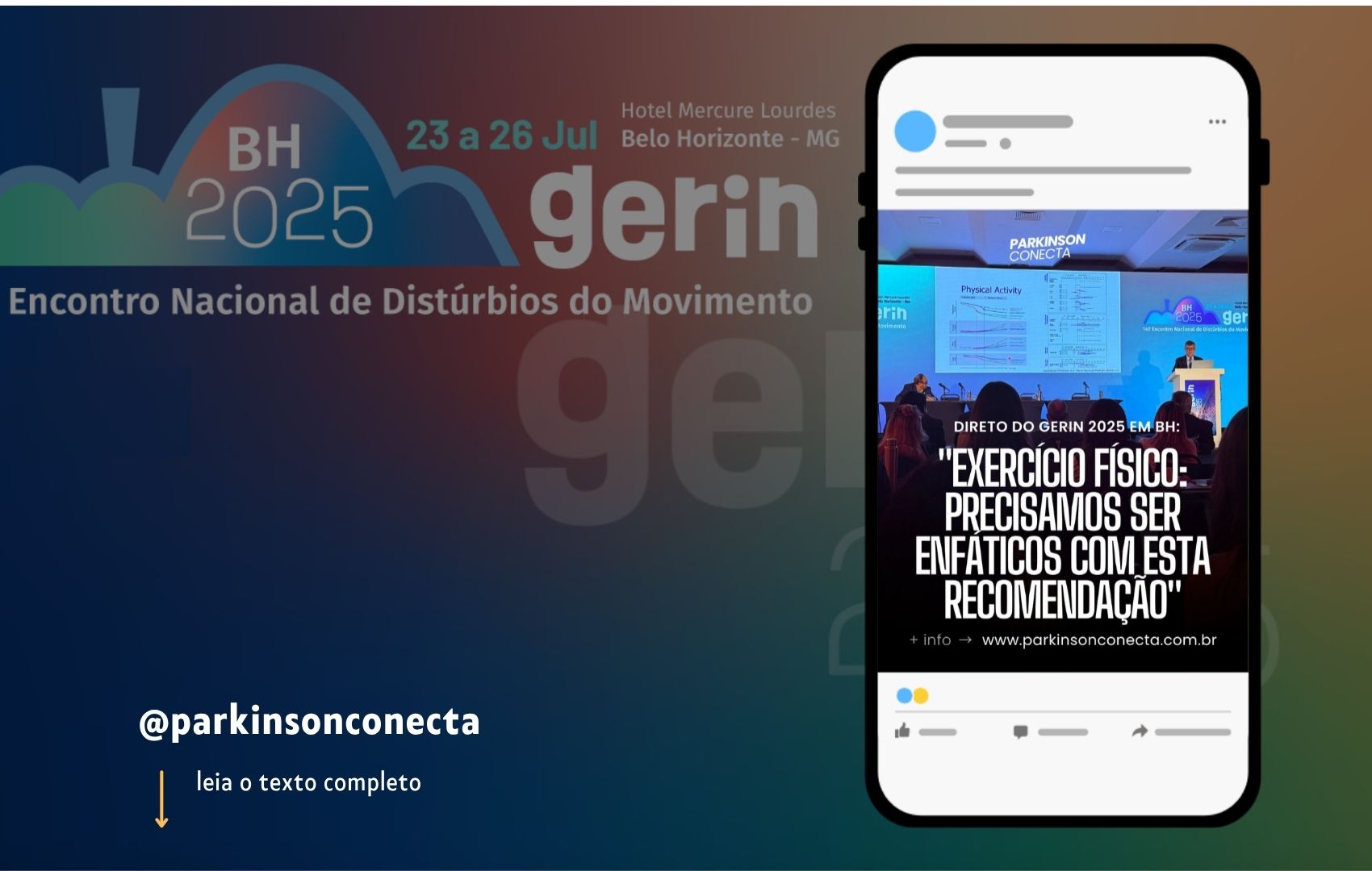 Direto do GERIN: Precisamos ser enf�ticos com a atividade f�sica!