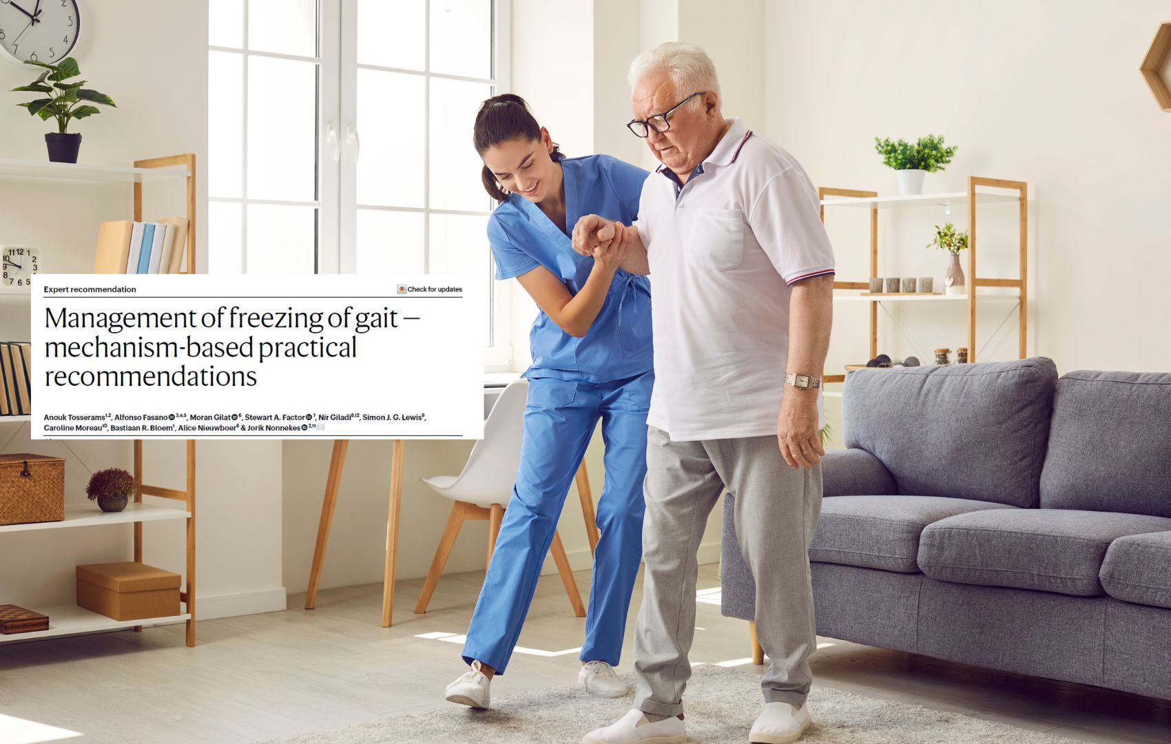 Congelamento de marcha: novas orienta��es para seguir em frente