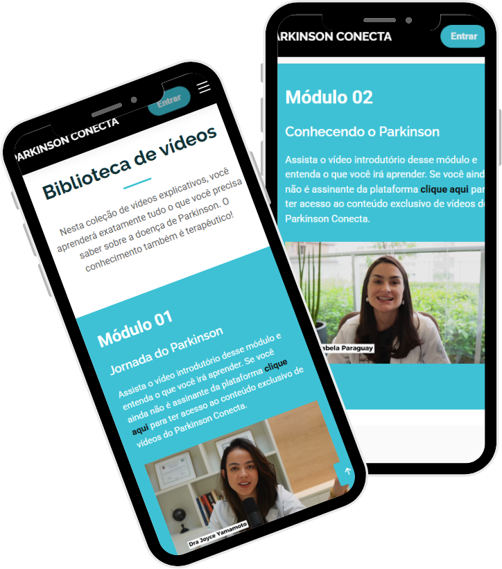 Aplicativo � pr�via em dois celulares